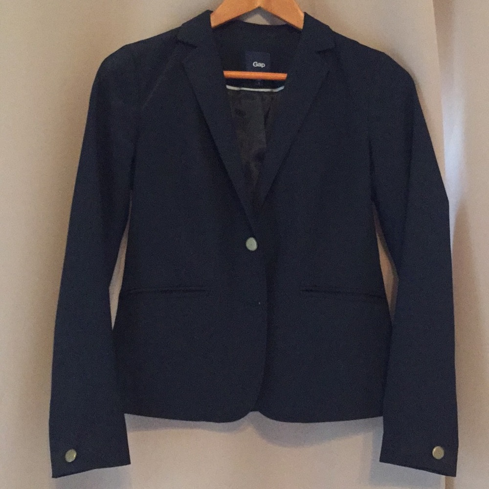 Navy blue blazer